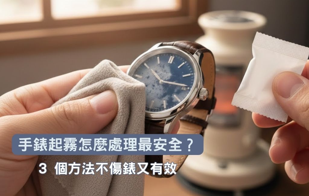 手錶起霧怎麼處理最安全？3 個方法不傷錶又有效